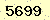 請輸入此驗證碼 : 5699