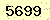 請輸入此驗證碼 : 5699