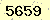 請輸入此驗證碼 : 5659