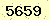 請輸入此驗證碼 : 5659
