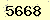 請輸入此驗證碼 : 5668