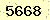 請輸入此驗證碼 : 5668