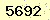 請輸入此驗證碼 : 5692
