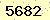 請輸入此驗證碼 : 5682