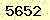 請輸入此驗證碼 : 5652