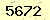 請輸入此驗證碼 : 5672