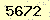 請輸入此驗證碼 : 5672