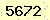 請輸入此驗證碼 : 5672
