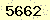 請輸入此驗證碼 : 5662