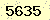 請輸入此驗證碼 : 5635