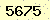 請輸入此驗證碼 : 5675
