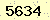 請輸入此驗證碼 : 5634