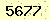 請輸入此驗證碼 : 5677