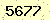 請輸入此驗證碼 : 5677