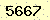 請輸入此驗證碼 : 5667