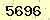 請輸入此驗證碼 : 5696