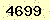 請輸入此驗證碼 : 4699