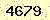 請輸入此驗證碼 : 4679
