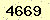 請輸入此驗證碼 : 4669
