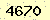 請輸入此驗證碼 : 4670