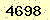 請輸入此驗證碼 : 4698