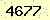 請輸入此驗證碼 : 4677
