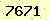 請輸入此驗證碼 : 7671