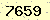 請輸入此驗證碼 : 7659