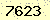 請輸入此驗證碼 : 7623