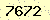 請輸入此驗證碼 : 7672