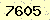 請輸入此驗證碼 : 7605