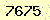 請輸入此驗證碼 : 7675