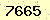 請輸入此驗證碼 : 7665