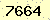 請輸入此驗證碼 : 7664