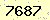 請輸入此驗證碼 : 7687