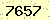 請輸入此驗證碼 : 7657