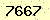 請輸入此驗證碼 : 7667