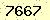 請輸入此驗證碼 : 7667