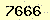 請輸入此驗證碼 : 7666
