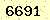 請輸入此驗證碼 : 6691