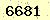 請輸入此驗證碼 : 6681