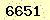 請輸入此驗證碼 : 6651