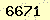 請輸入此驗證碼 : 6671