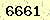 請輸入此驗證碼 : 6661