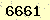 請輸入此驗證碼 : 6661