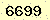 請輸入此驗證碼 : 6699