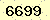 請輸入此驗證碼 : 6699