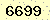 請輸入此驗證碼 : 6699