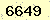 請輸入此驗證碼 : 6649