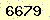 請輸入此驗證碼 : 6679